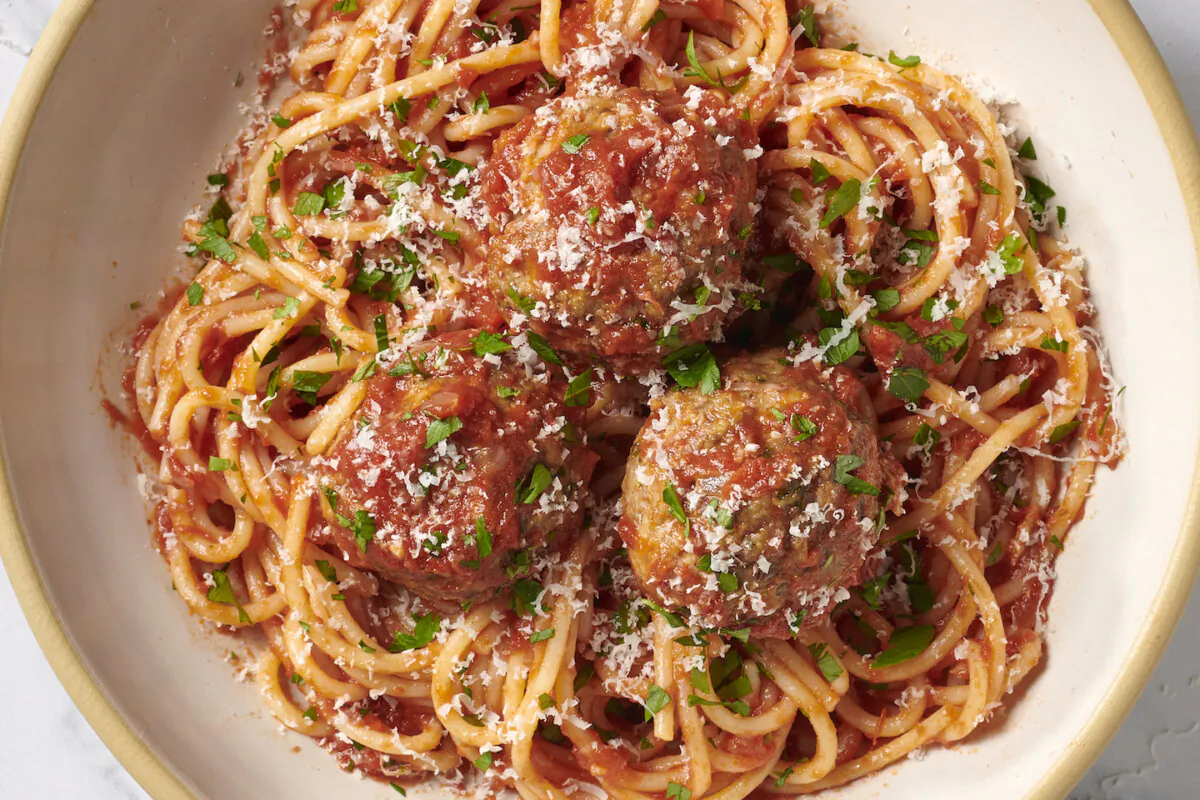 When it comes to meatballs, skip the fussy frying and bake them instead for equally satisfying results. (Alex Lepe/TNS)