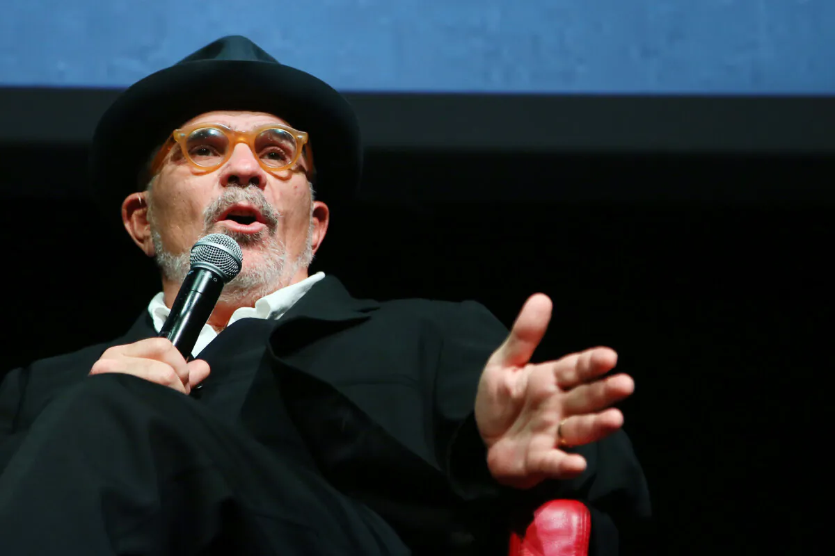 David Mamet meets the audience during the 11th Rome Film Festival at Auditorium Parco Della Musica in Rome on Oct. 18, 2016. (Ernesto Ruscio/Getty Images)