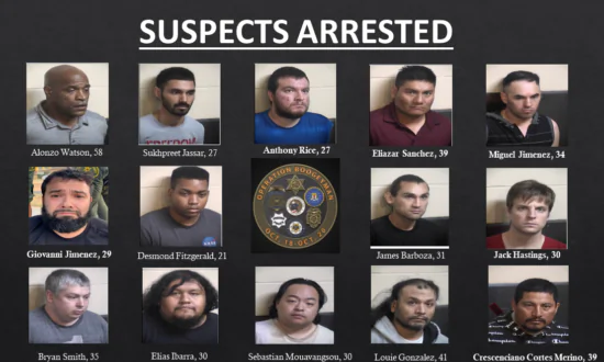Authorities Arrest 14 Suspects in Child Sex Trafficking Crackdown in California