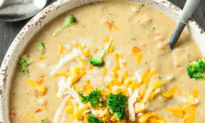 Easy Broccoli Cheese Soup Recipe [Gluten-free]