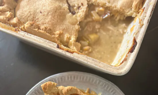 Apples Sweeten This Chicken Pot Pie