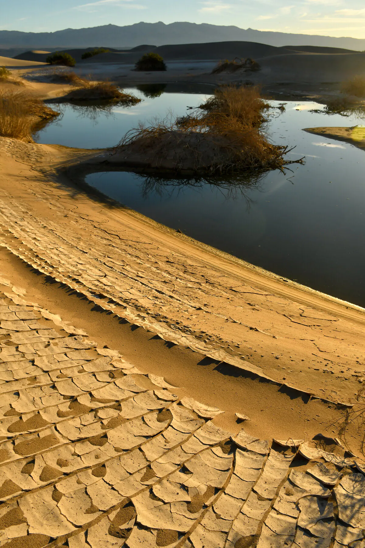 Mesquite Flat Sand Dunes, Death Valley National Park. (Christopher Reynolds/Los Angeles Times/TNS)