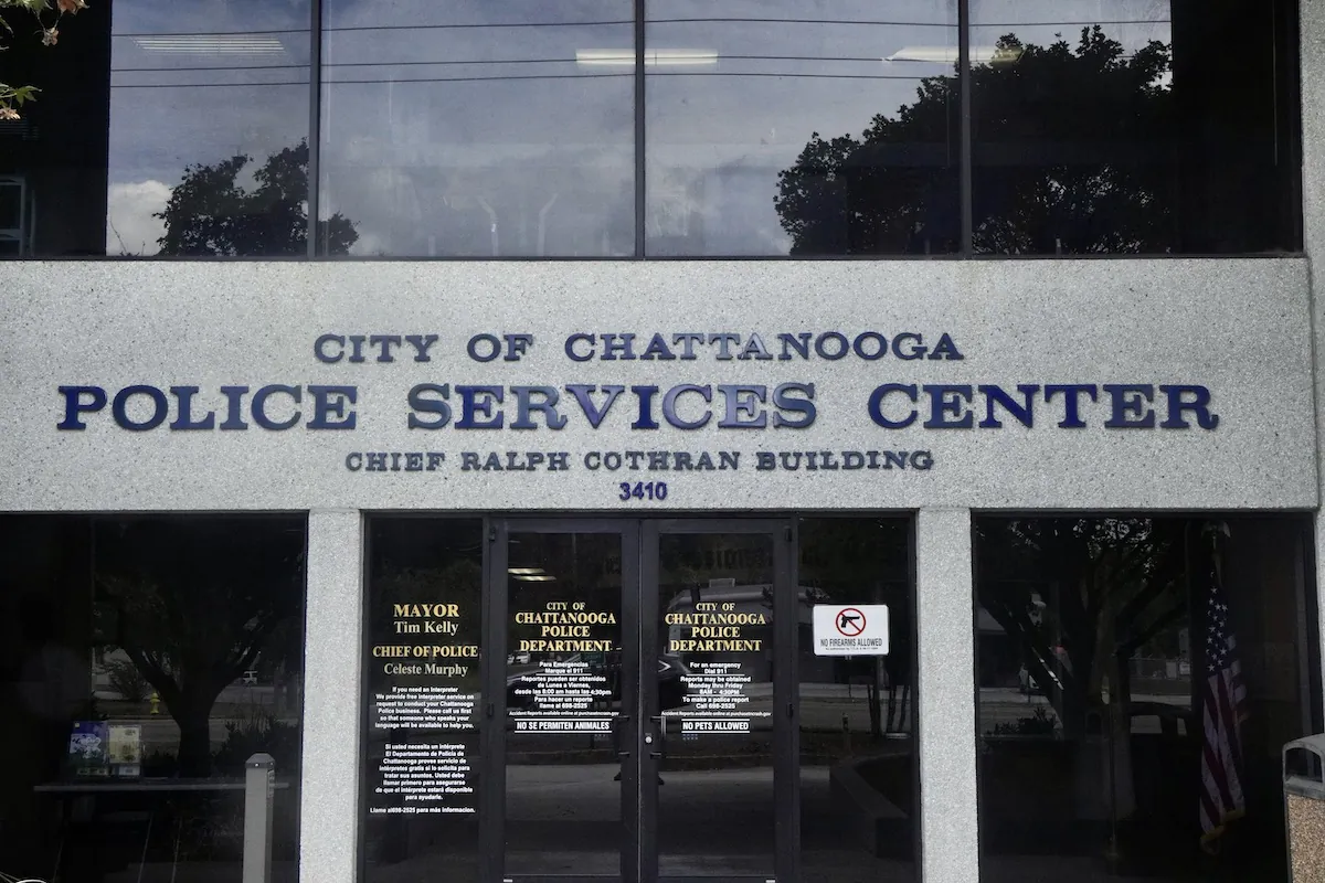 The Chattanooga Police Department in Chattanooga, Tenn. on Oct. 19, 2023. (Jackson Elliott/The Epoch Times)