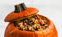 Dinner in a Pumpkin