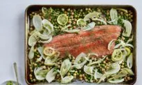 Slow-Roasted Salmon With Avocado Butter