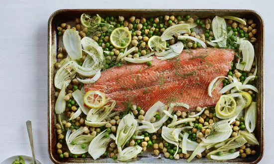 Slow-Roasted Salmon With Avocado Butter