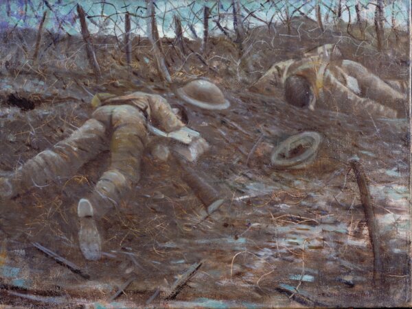 Paths of Glory painting in World War I by Nevinson