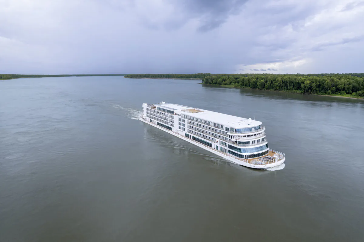 Viking Mississippi river ship on the Miss. River, Louisiana. (Viking River Cruise/TNS)