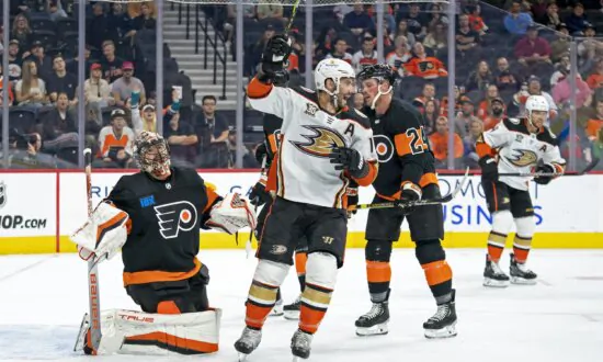 Vatrano’s 5th Career Hat Trick Leads Ducks Past Flyers, 7–4