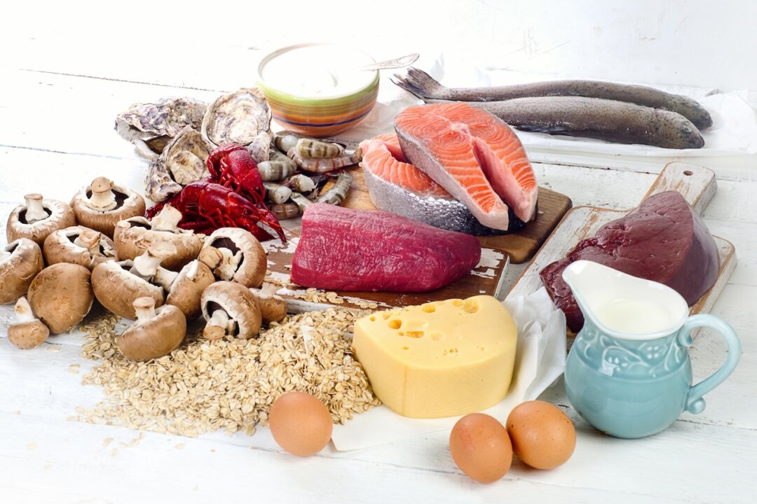 Foods high in vitamin B12. (Tatjana Baibakova/Shutterstock)