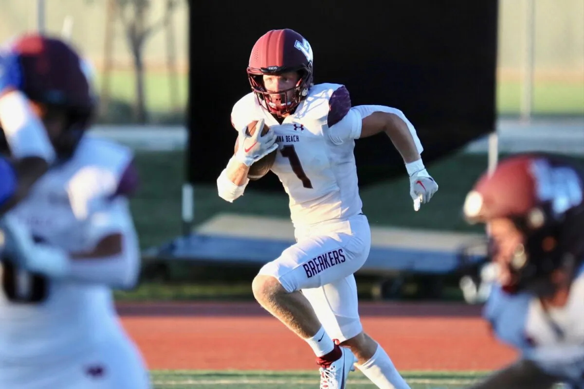 Laguna Beach senior running back Nick Rogers. (Courtesy of Jake Hiemstra)