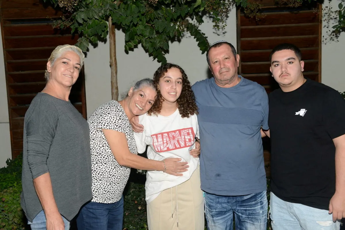 Israeli soldier Ori Megidish is seen in a handout picture obtained on Oct. 30, 2023, after Israeli army said she was freed from Hamas during a military's ground operation. (Israel Security Agency/Handout via Reuters)