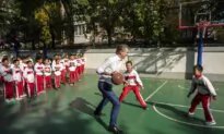 California’s Newsom Plays Hardball in China, Bowls Over Student During Schoolyard Basketball Game