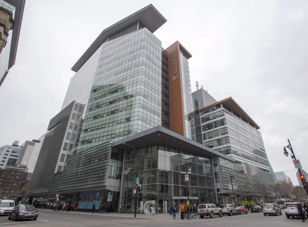 Concordia University's downtown campus is seen in Montreal on Nov. 14, 2017. (The Canadian Press/Ryan Remiorz)