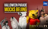 Halloween Parade in Shanghai Mocks Authorities