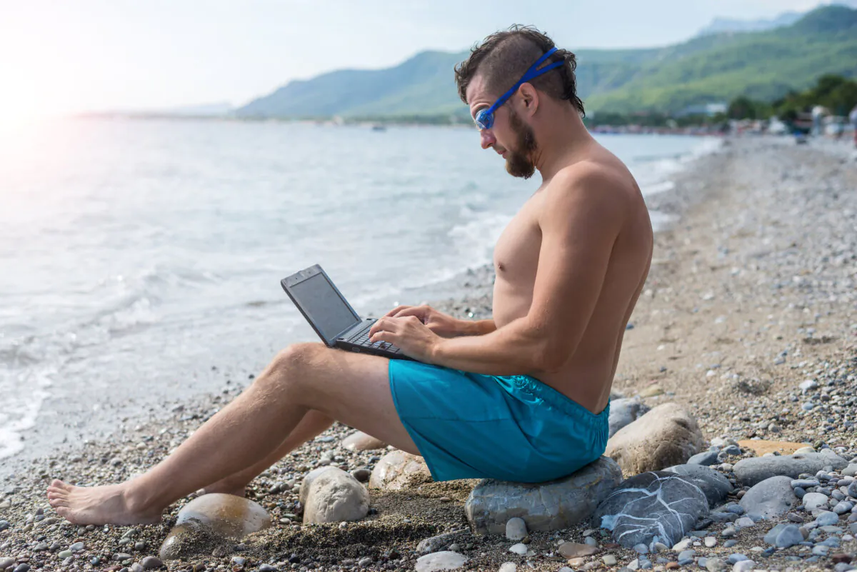 Hush getaways are an increasingly popular way for remote workers to travel without taking time off from the job. (Dreamstime/TNS)