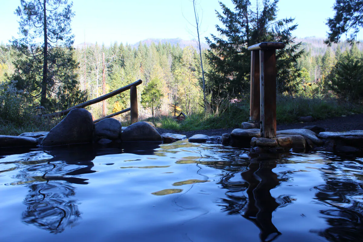 The soaking pools at Breitenbush Hot Springs range from 100-110 degrees and are filled exclusively with geothermal mineral water from on the property. Humans have soaked in these waters for thousands of years, as the pools were well-known to indigenous people in central Oregon. (Gregory Scruggs/The Seattle Times/TNS)