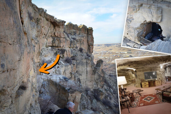 ‘Cave Sweet Cave?’ Geologist Builds Cozy Cave Abode in Vertical Cliffs in New Mexico—Here’s Why