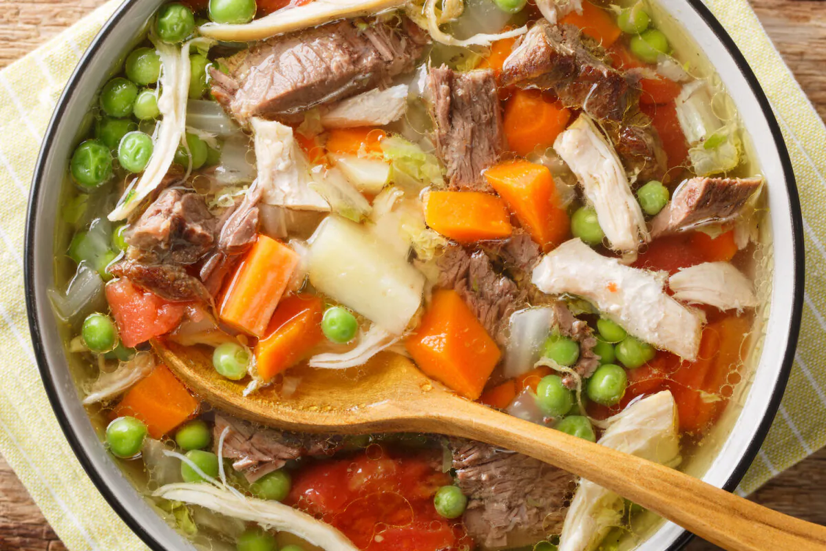 Booyah, a hearty, long-simmered stew, has become a staple in northeastern Wisconsin. (AS Foodstudio/Shutterstock)