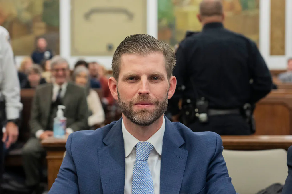 Eric Trump Says $454 Million Bond in Father’s NY Case ‘Not Commercially Available’