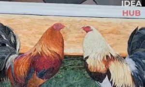 Straw Art Animals