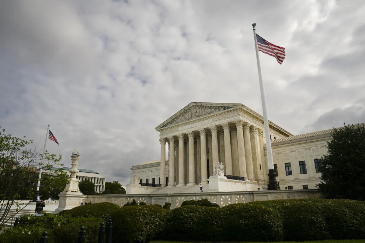 The U.S. Supreme Court in Washington on Sept. 18, 2023.(Madalina Vasiliu/The Epoch Times)