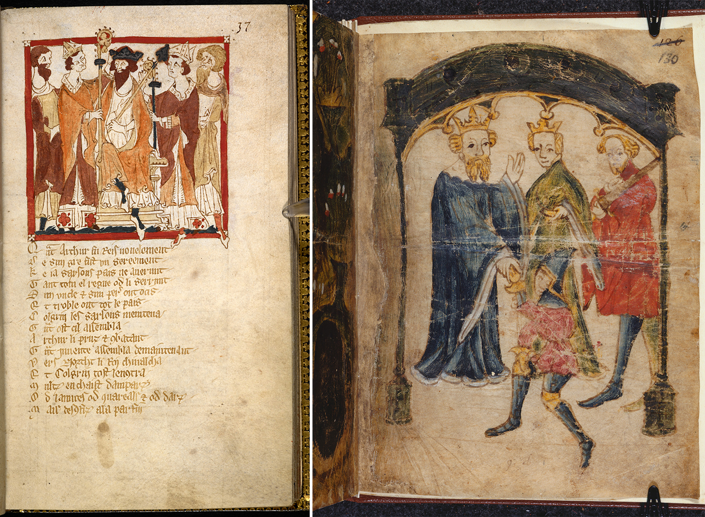 British Library Arthurian manuscripts
