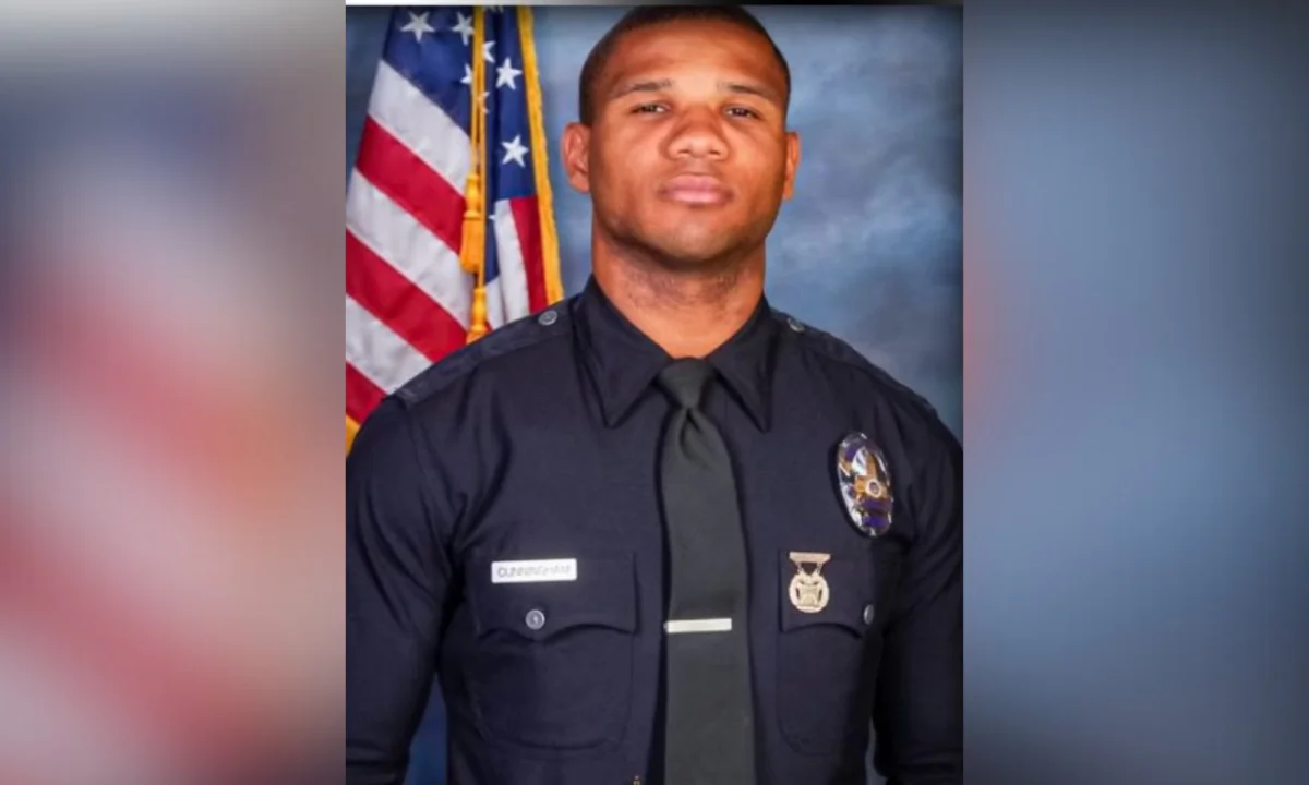 Late Los Angeles Police Officer Darrell Cunningham. (Courtesy of Los Angeles Police Department)