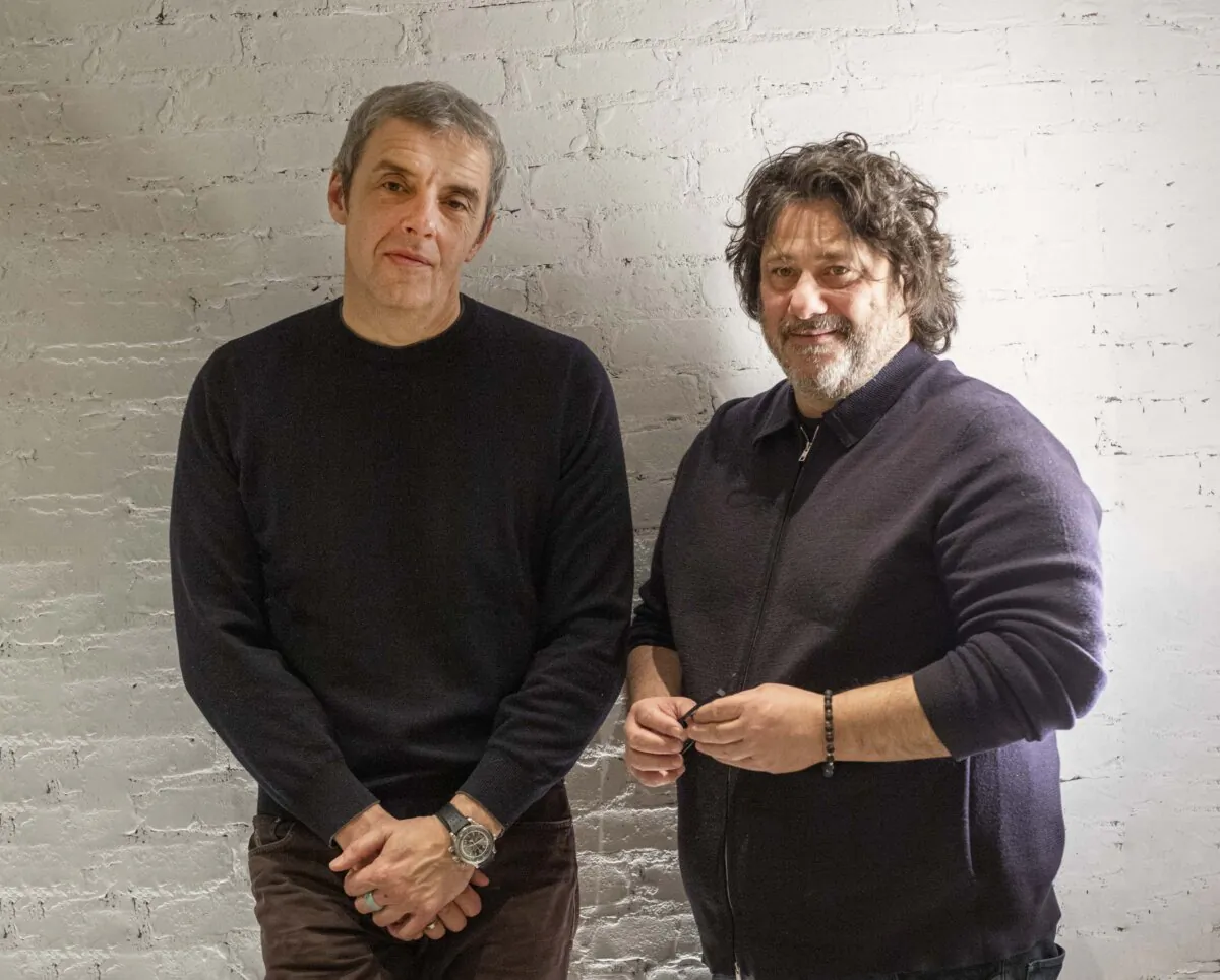 Co-founders Uliks Fehmiuand and Bane Stamenkovic.  (Tatsiana Moon for American Essence)