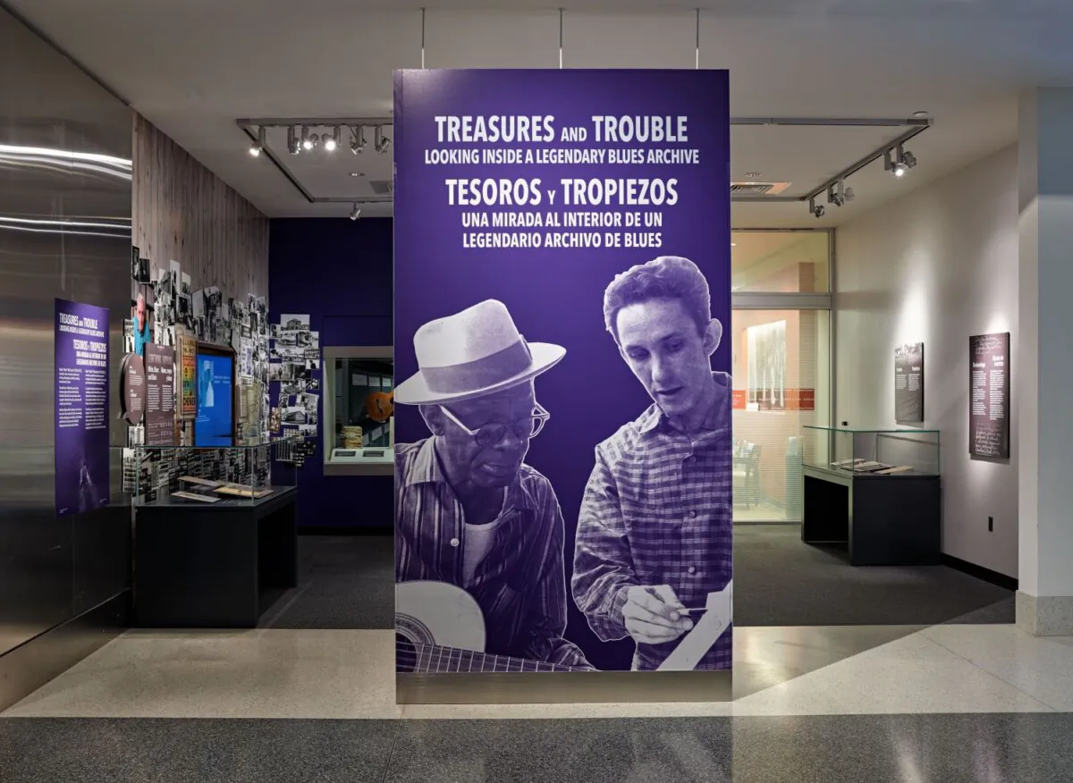 The Smithsonian’s “Treasures and Trouble Exhibit.” (Laura Duff/Smithsonian)