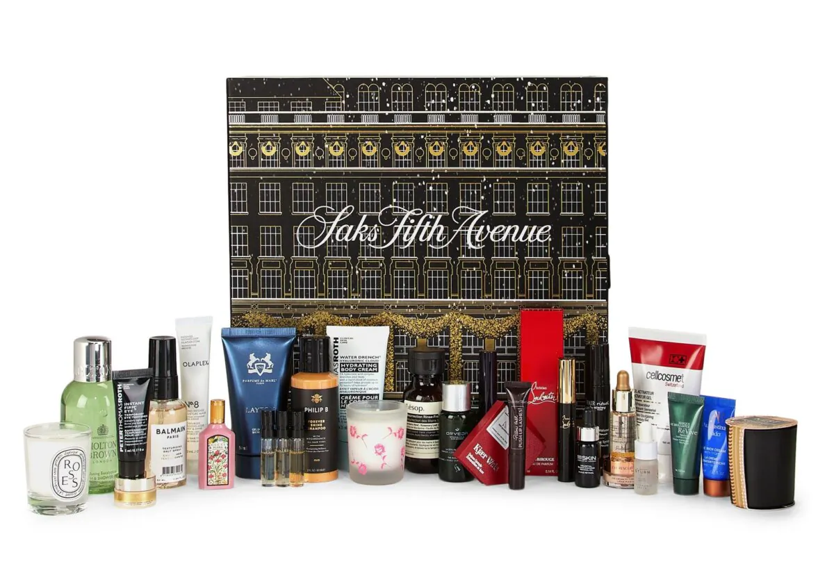 Saks Fifth Avenue 25 Days of Beauty. (Courtesy of Saks.com)