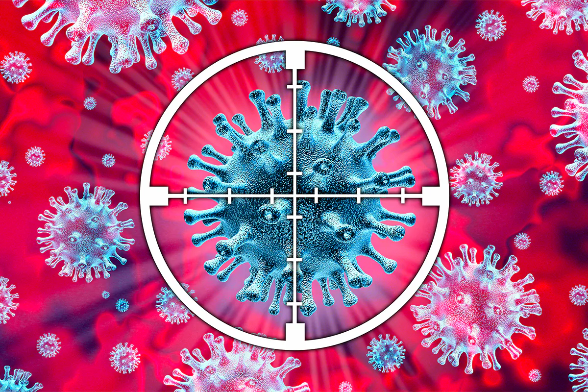Vaccine strategy targeting the SARS-CoV-2 virus is challenged in the COVID-19 battle. (Shutterstock/Lightspring)
