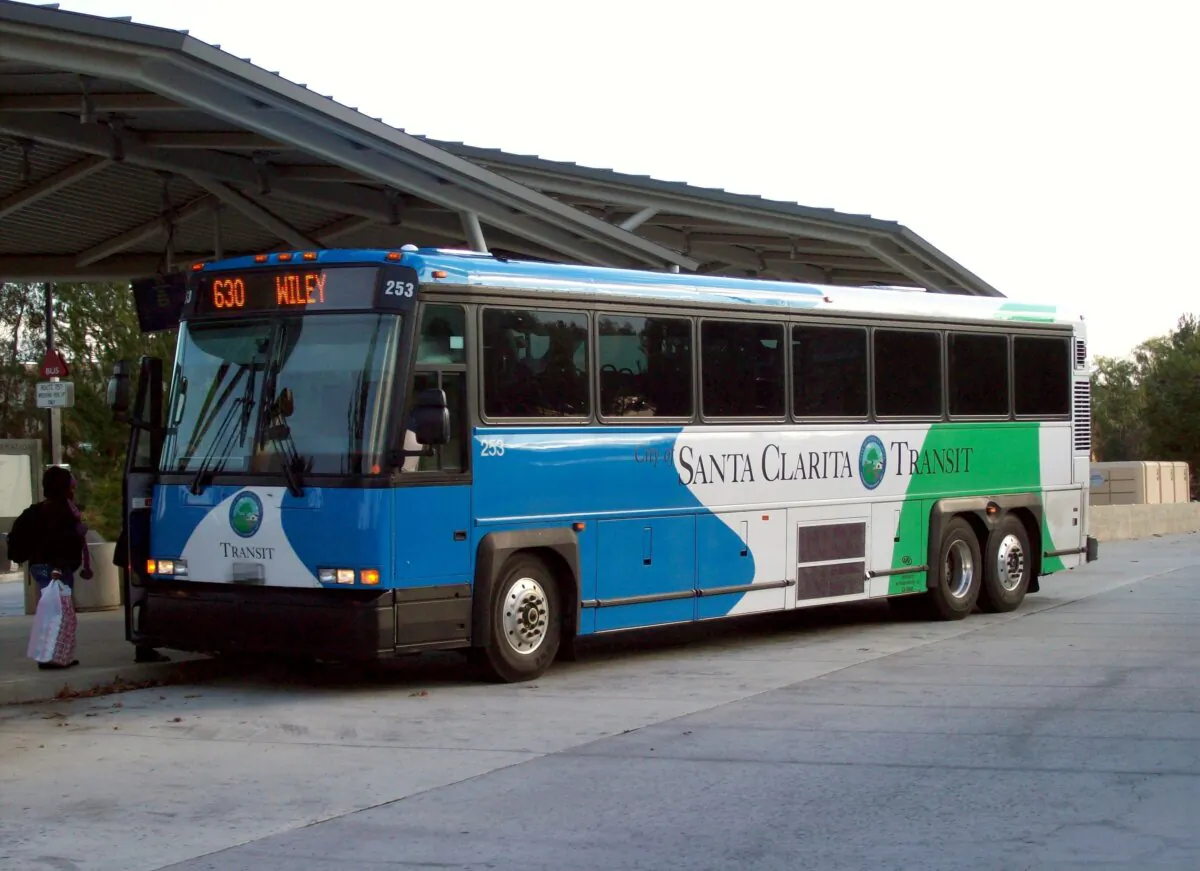 A Santa Clarita Transit bus in a file photo. (Courtesy of the City of Santa Clarita)