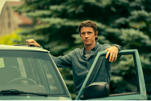 man with green truck in THE MARSH KING'S DAUGHTER 