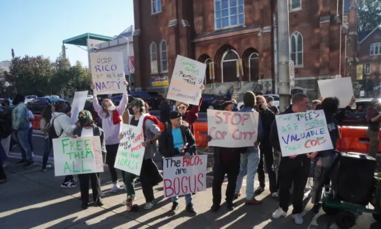 Demonstrators Taking to Streets Outside Atlanta ‘Cop City’ Trial