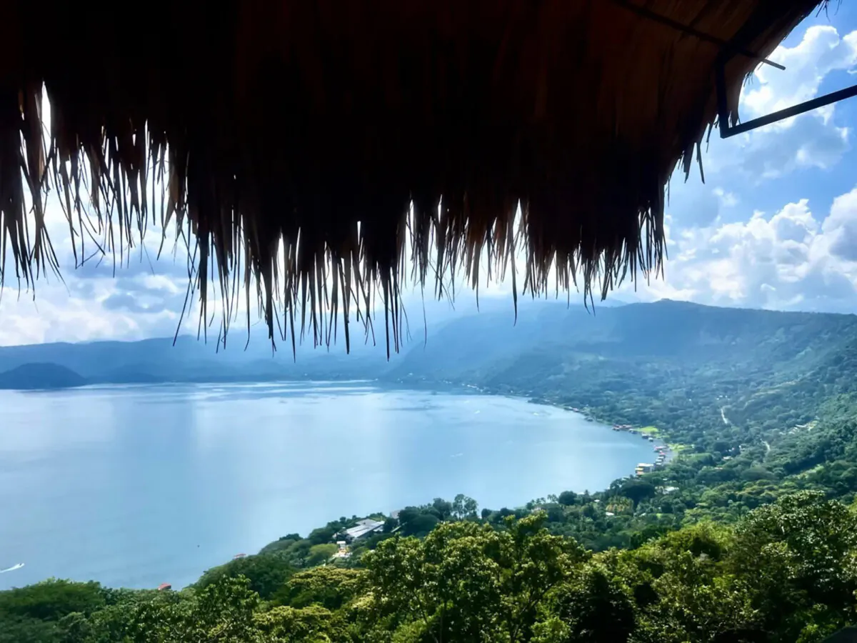 Lake Coatepec, a lake formed in El Salvador by a massive volcanic explosion. (Marla Jo Fisher/Orange County Register/TNS)
