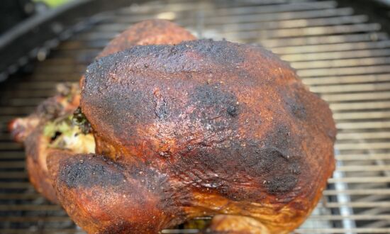 Grilled Thanksgiving Turkey Is Tender and Juicy