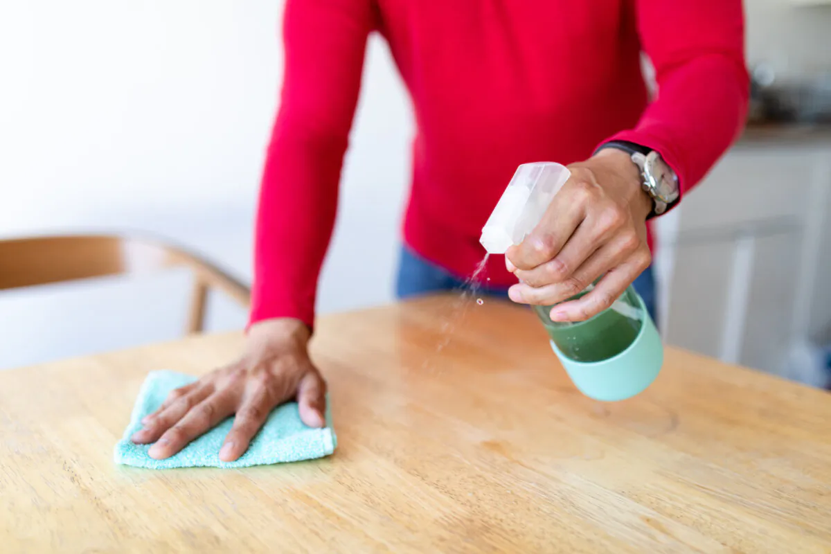 In order for your wood furniture to last a long time, you'll want to clean it properly by avoiding these cleaning mistakes. (Luis Alvarez/Getty Images/TNS)