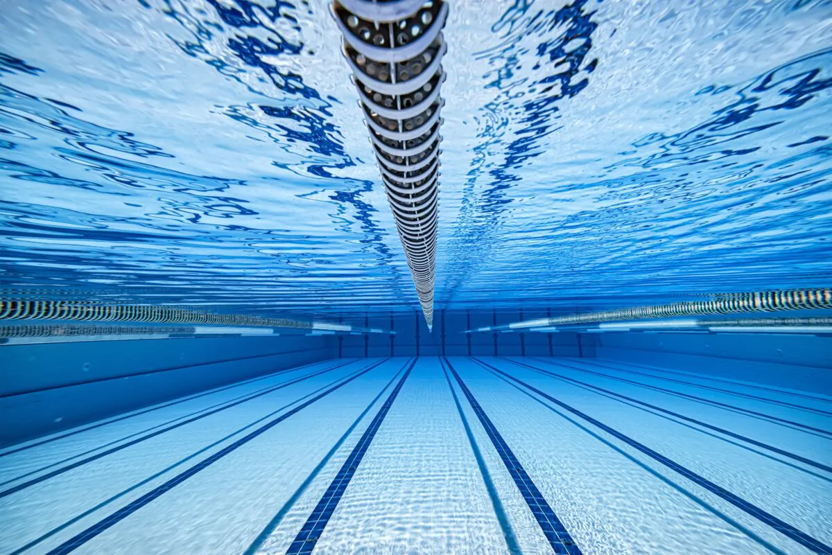 A lane marker is shown in a public swimming pool in this file photo. (Shutterstock)