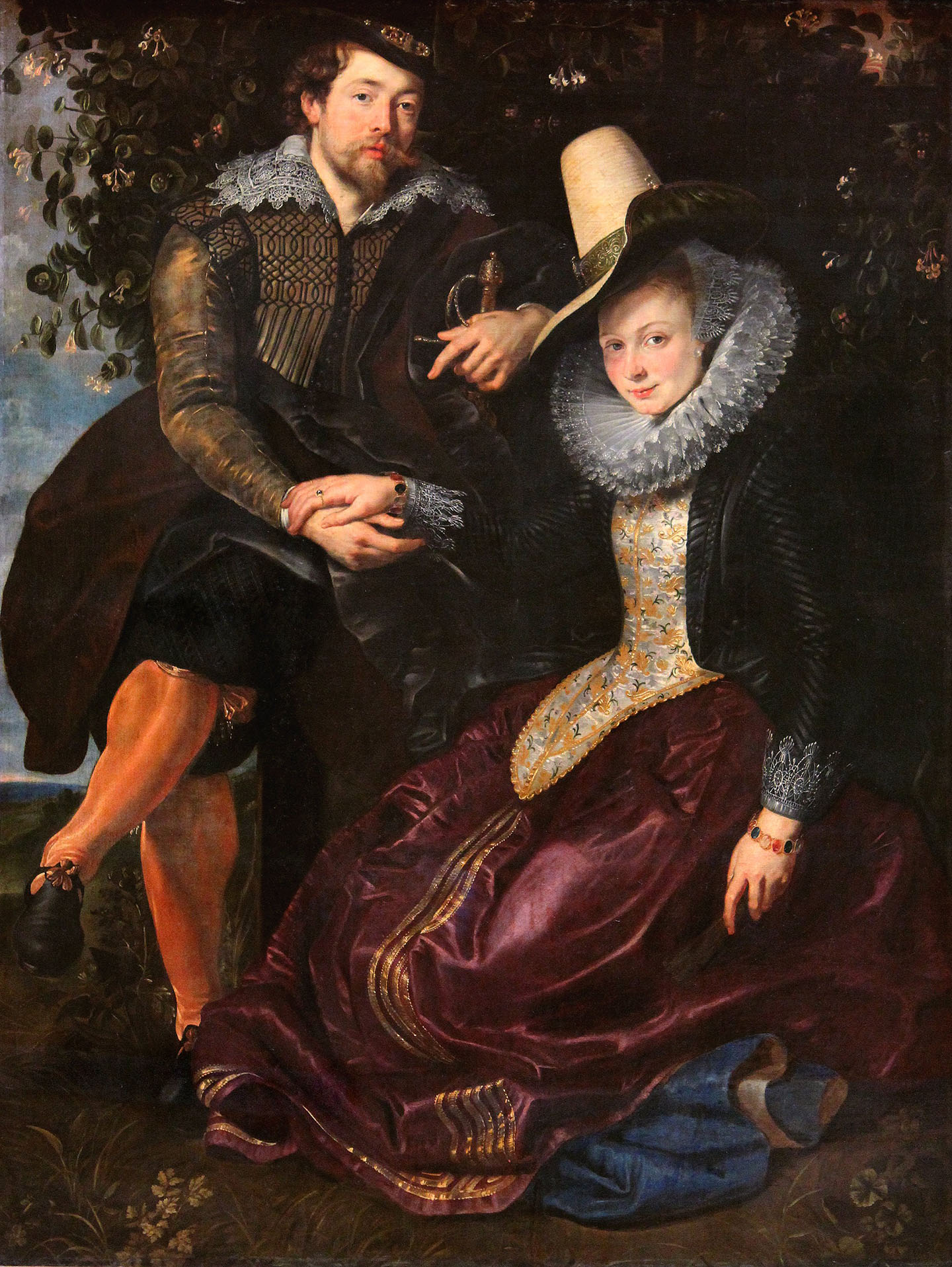 Rubens and Isabella Brandt, the Honeysuckle Bower