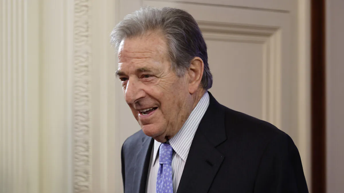 Paul Pelosi, husband of House Speaker Nancy Pelosi (D-Calif.), in the East Room of the White House in Washington on May 16, 2022. (Chip Somodevilla/Getty Images)