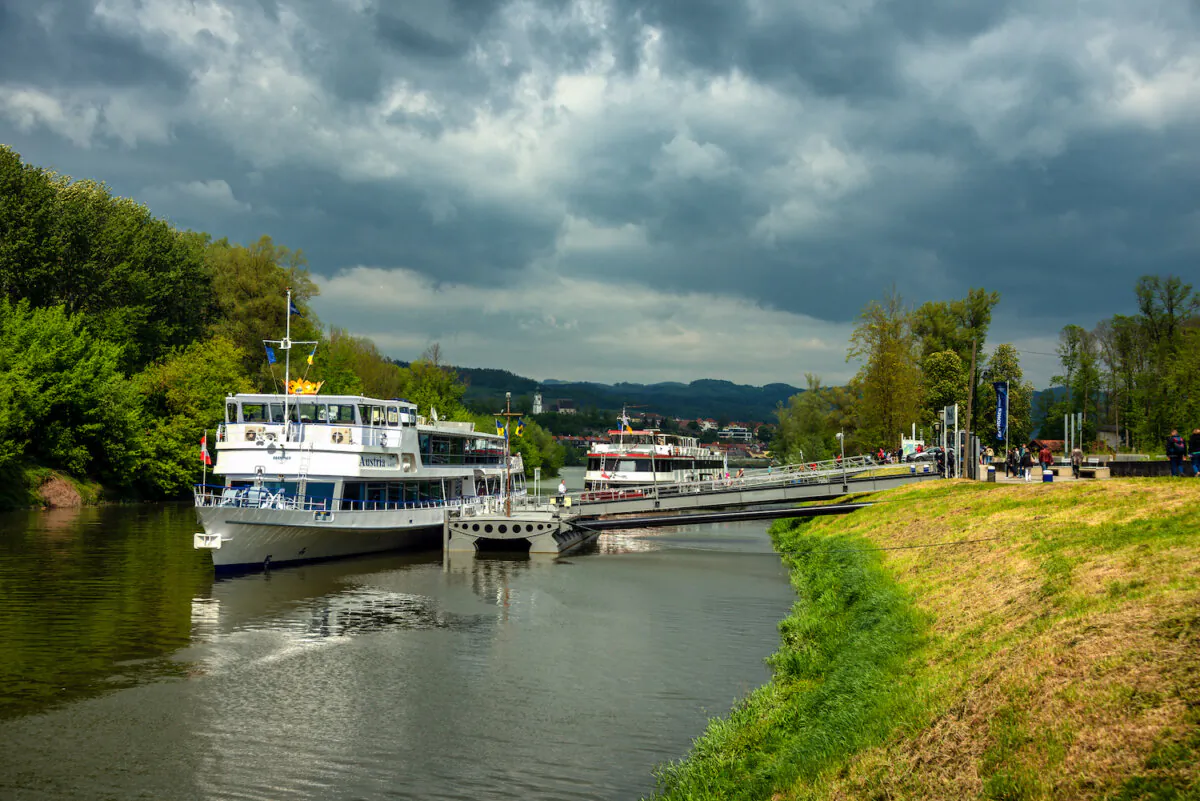 Passenger ship on the Danube in Melk. (Dreamstime/TNS)