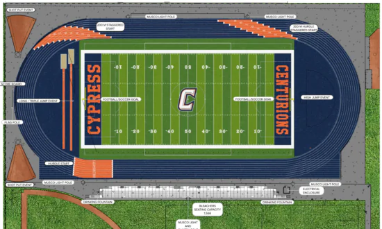 Cypress High Set to Break Ground on New Football, Track Facilities