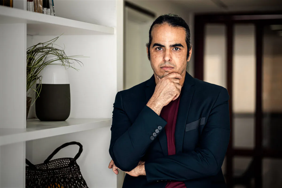 Dor Shachar ran away from his home in Gaza at age 12 to live in Israel. (Alex Gurevich/Epoch Magazine Israel)