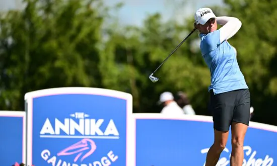 Emily Kristine Pedersen Noses in Front at the Annika