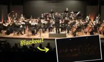 Orchestra Continues Flawless Performance in the Dark During Power Outage, Wowing Audience