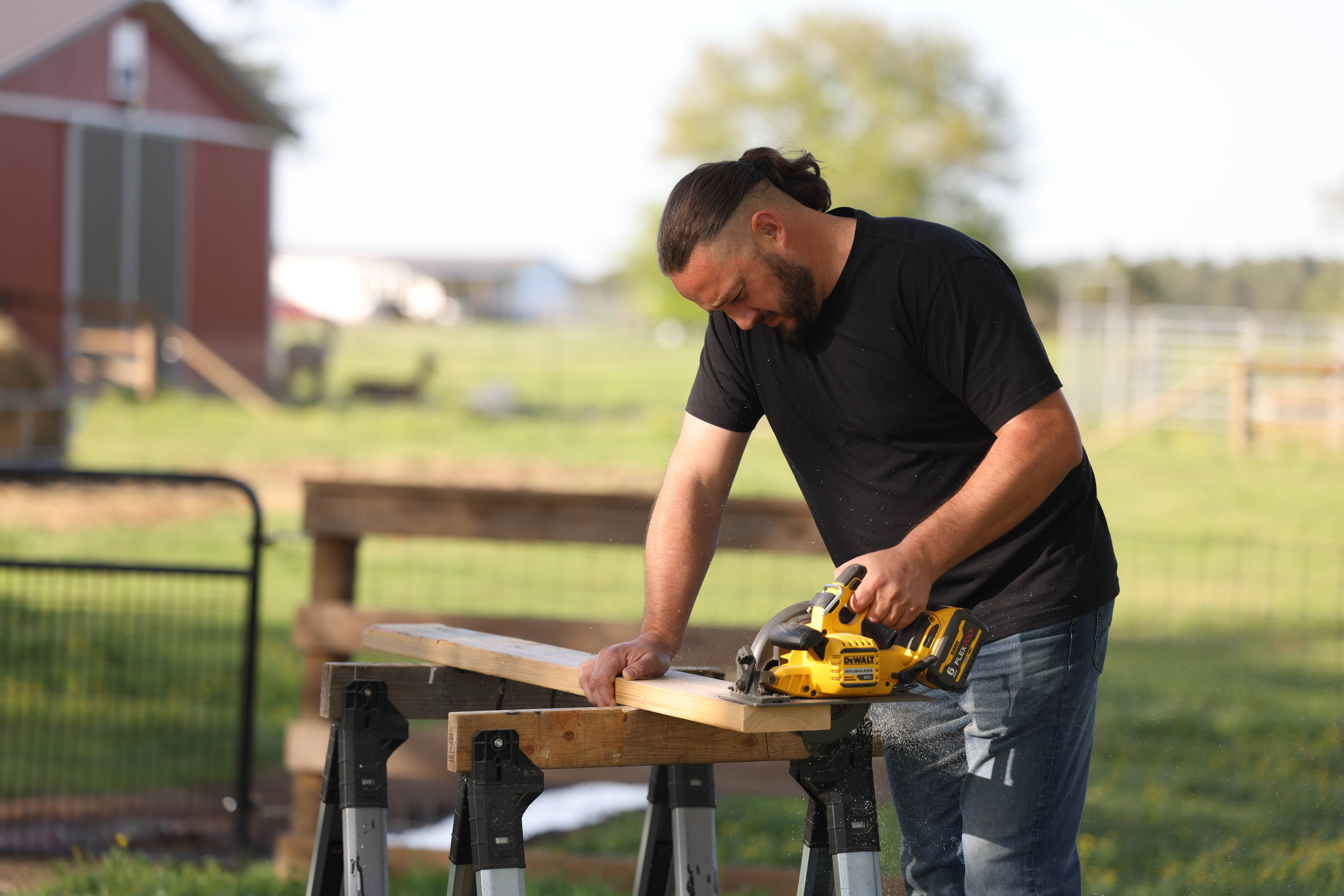 Jeremiah Sowards grew up tending a garden and working the land. (Courtesy of Roots and Refuge Farm)