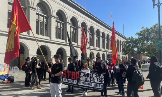 Protesters Say Chinese Regime Is Behind Mass Killings in Burma