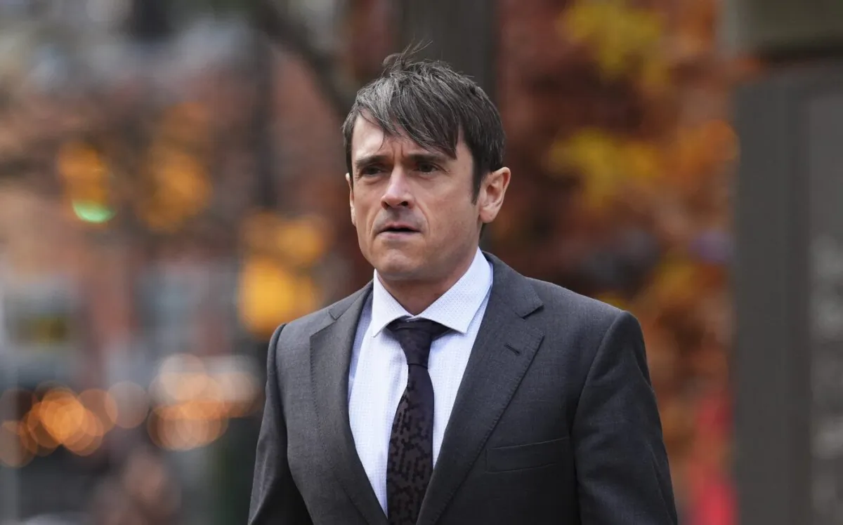Cameron Ortis arrives to court in Ottawa on Nov. 3, 2023. (The Canadian Press/Sean Kilpatrick)