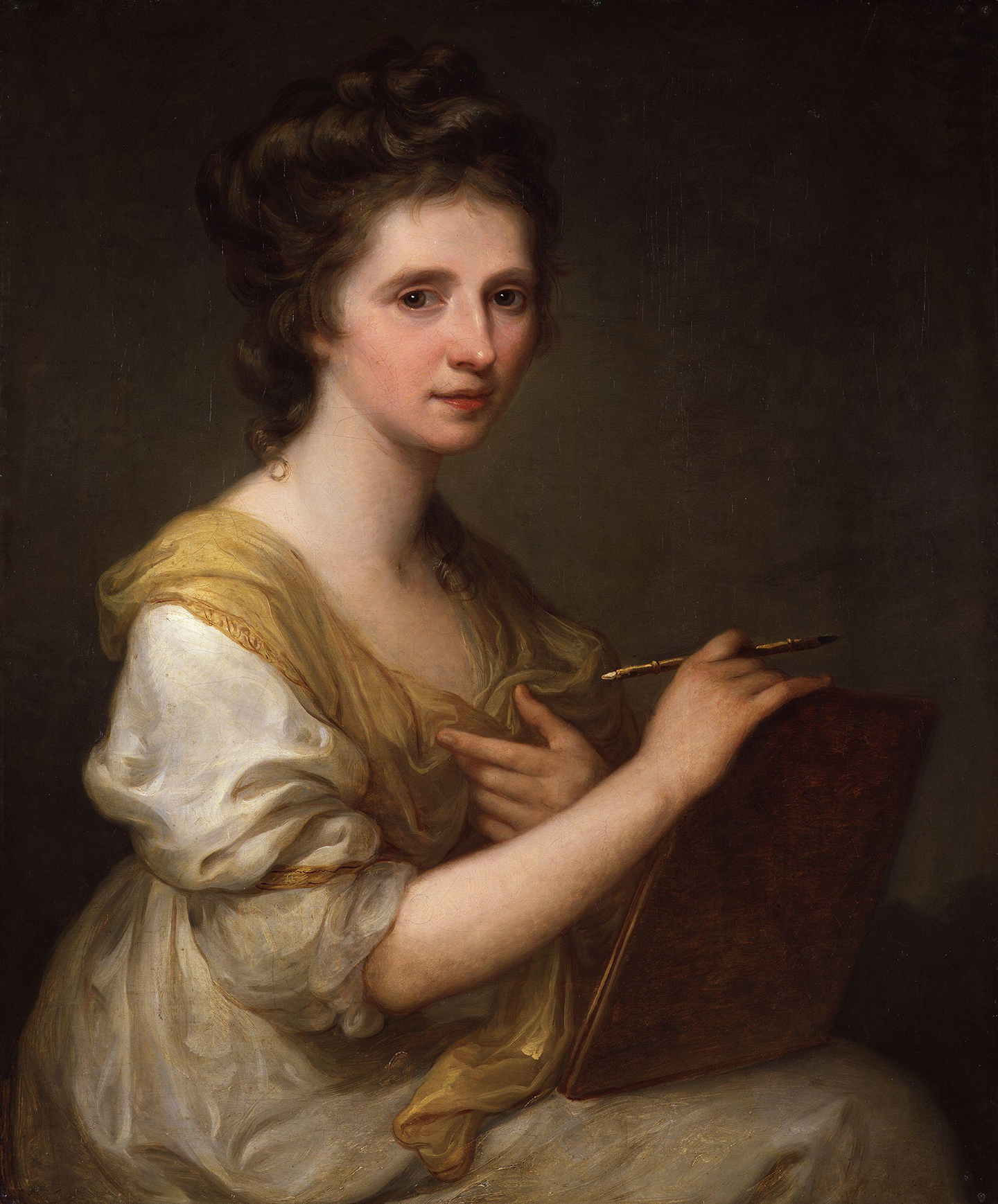 Angelica Kauffmann's self portrait